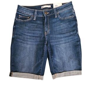 SO WOMENS BERMUDA JEAN SHORTS SZ 7/28